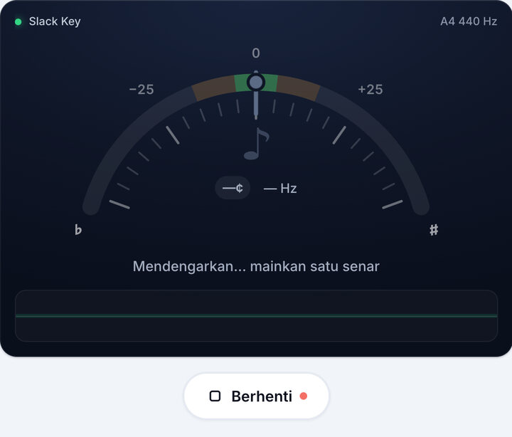 Mulai tuner – Stem Slack Key Ukulele