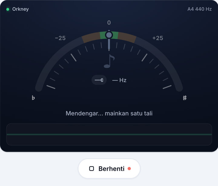 Mulakan tuner – Tala Orkney
