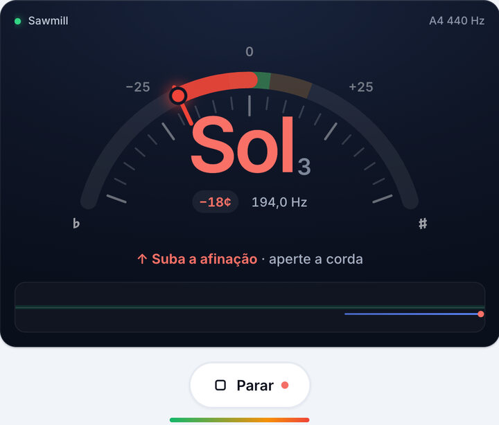 Toque uma corda de cada vez – Afinação Sawmill de Banjo
