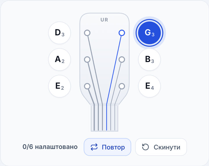 Увімкніть «Повтор» – Налаштуйте гітару на слух